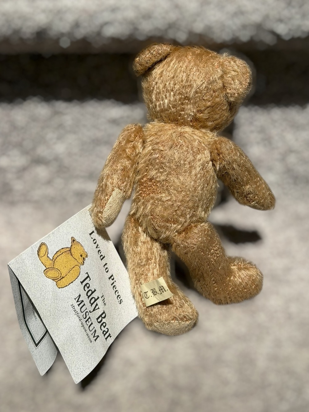 NEW The Teddy Bear Museum “Loved To Pieces”Plush Stratford Upon Avon England - Picture 6 of 9